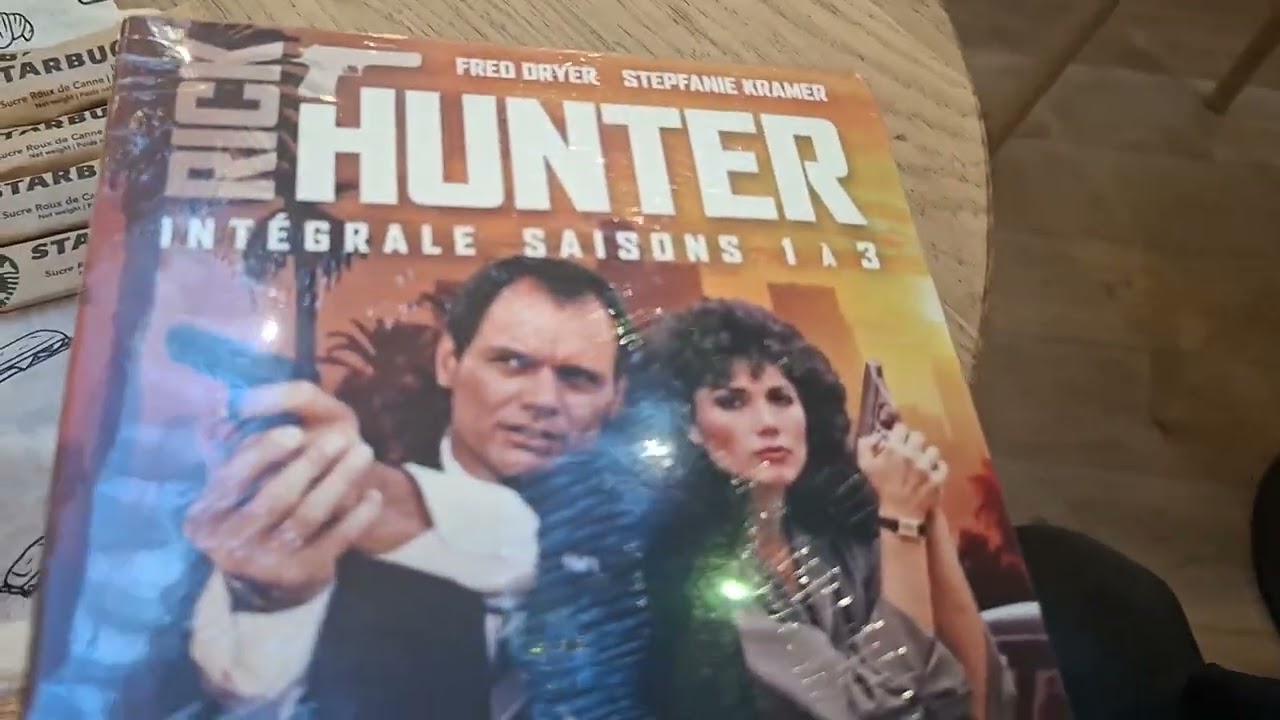 Achats 23 janvier 2025= Rick Hunter coffret 23Dvd mon flic cowboy idole + S.Kramer