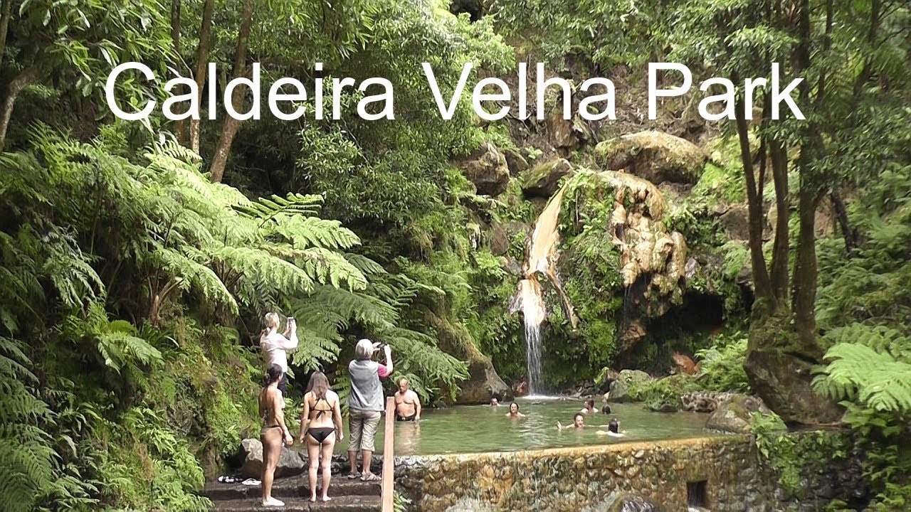 AZORES: Caldeira Velha Park - São Miguel Island