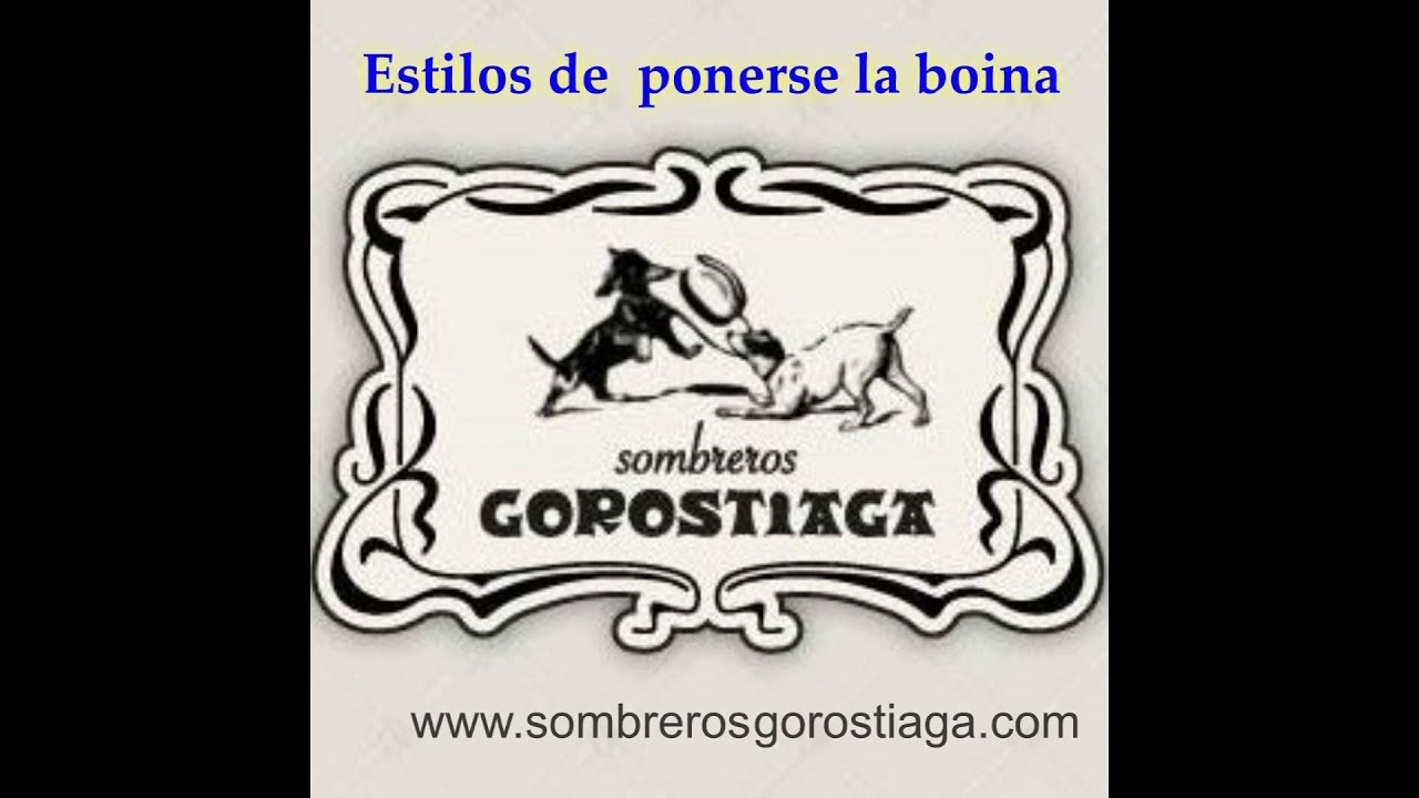 Estilos de llevar la boina