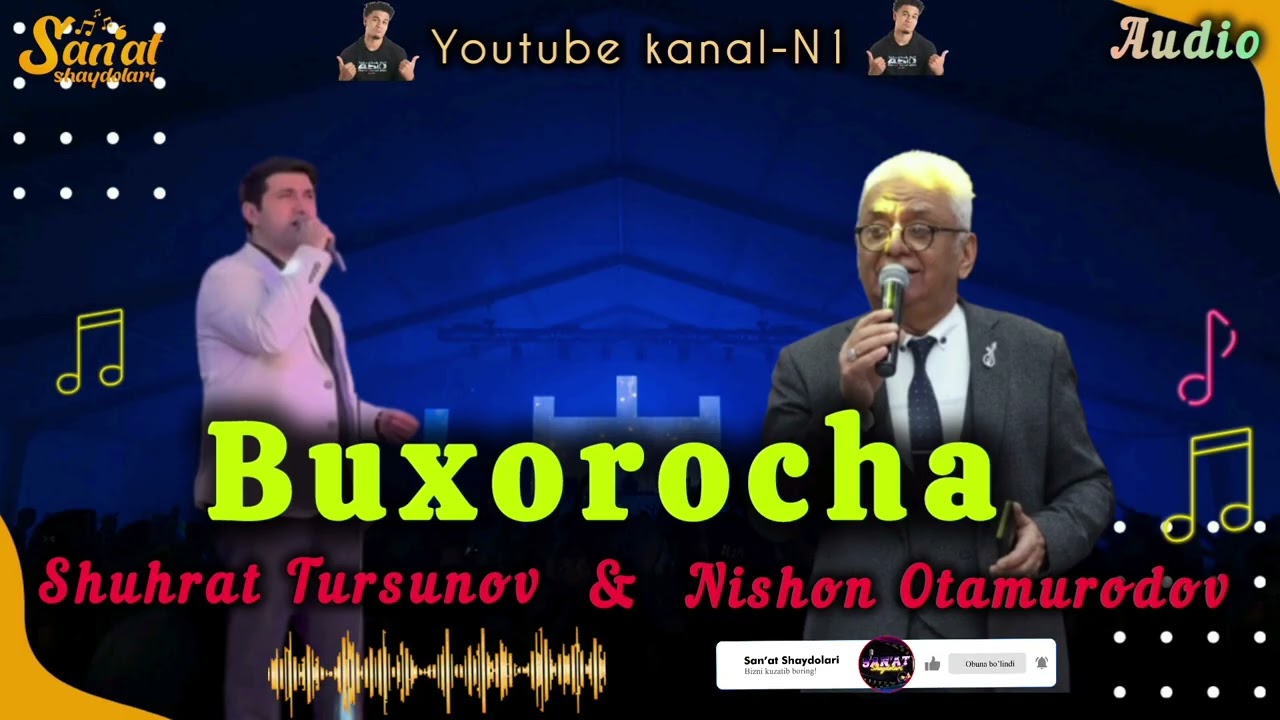 Buxorocha - Nishon Otamurodov & Shuhrat Tursunov (audio) toʻybop Shoʻx qoʻshiqlar.