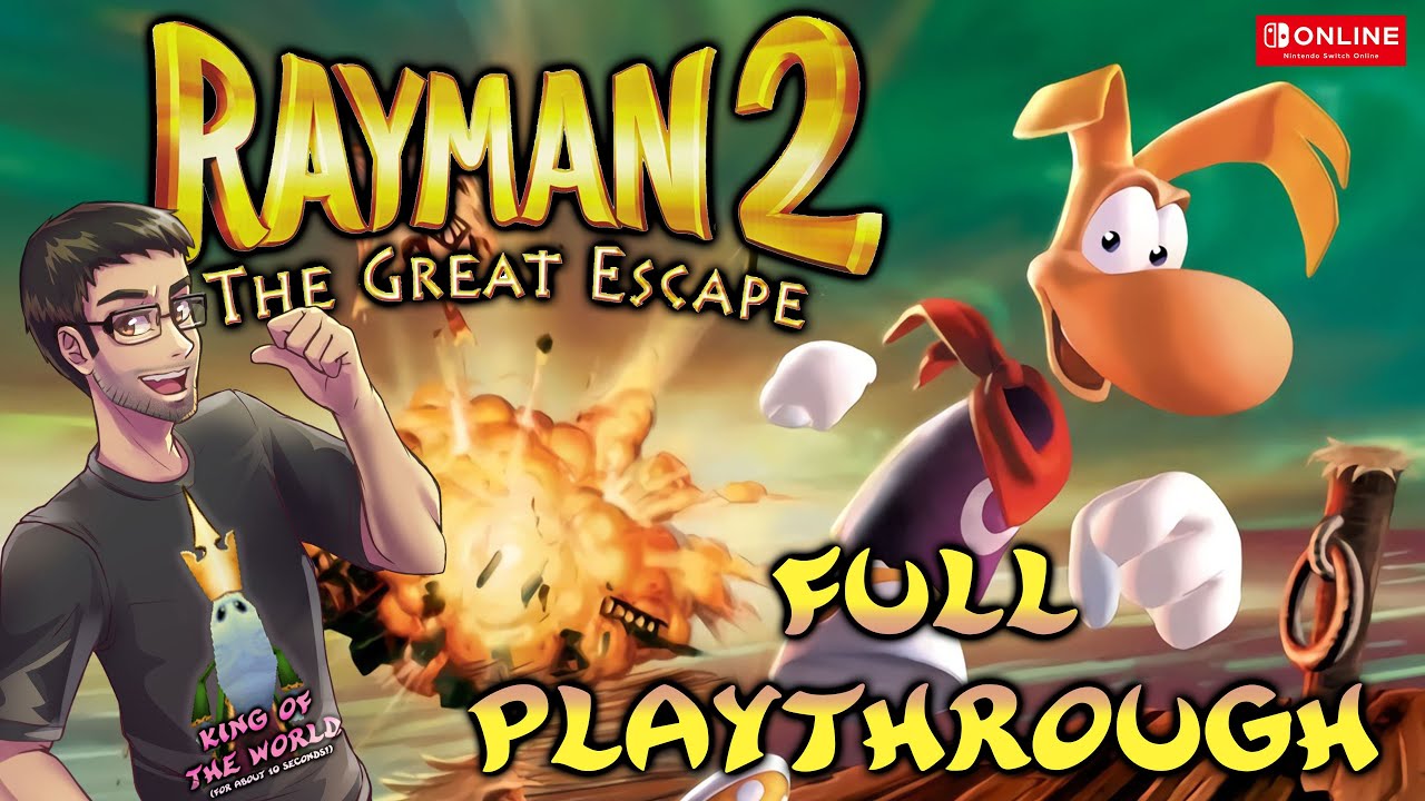 RAYMAN 2: THE GREAT ESCAPE - FULL GAME PLAYTHROUGH - NO COMMENTARY