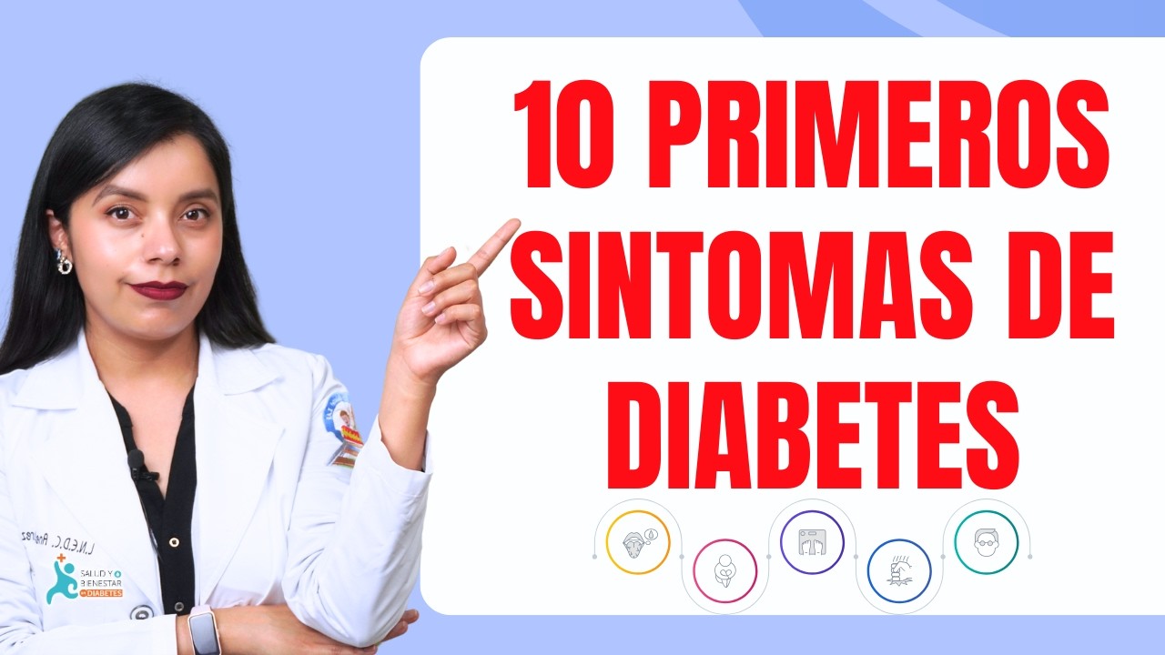 10 SÍNTOMAS de que tienes DIABETES // ¿Cómo saber si tengo diabetes?