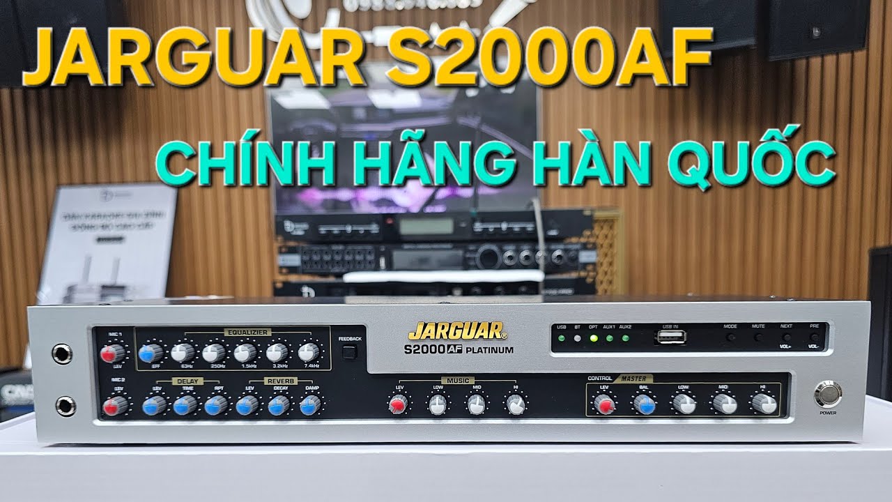 SIÊU HOT!!! Vang JARGUAR S2000AF mới nhất 2025 đã về đến Việt Nam. Chính hãng Hàn Quốc.