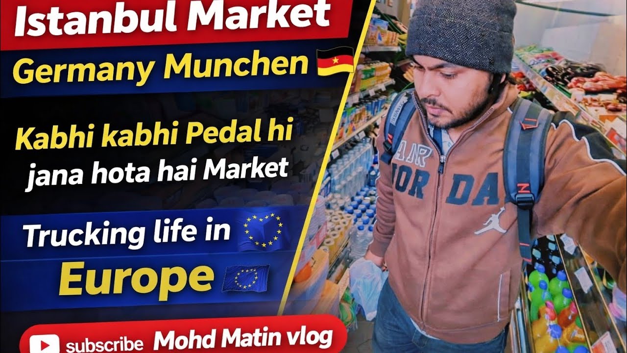 Truck vlog Europe, driver job in Europe, tourist visa convert to work permit, Truck driver selri 