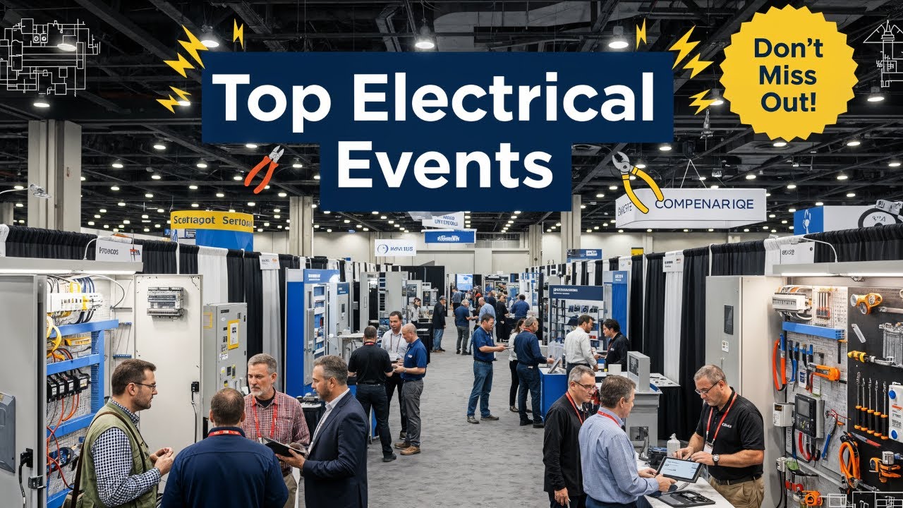 6 Trade Shows and Conferences for Your Electrical Contractor Business
