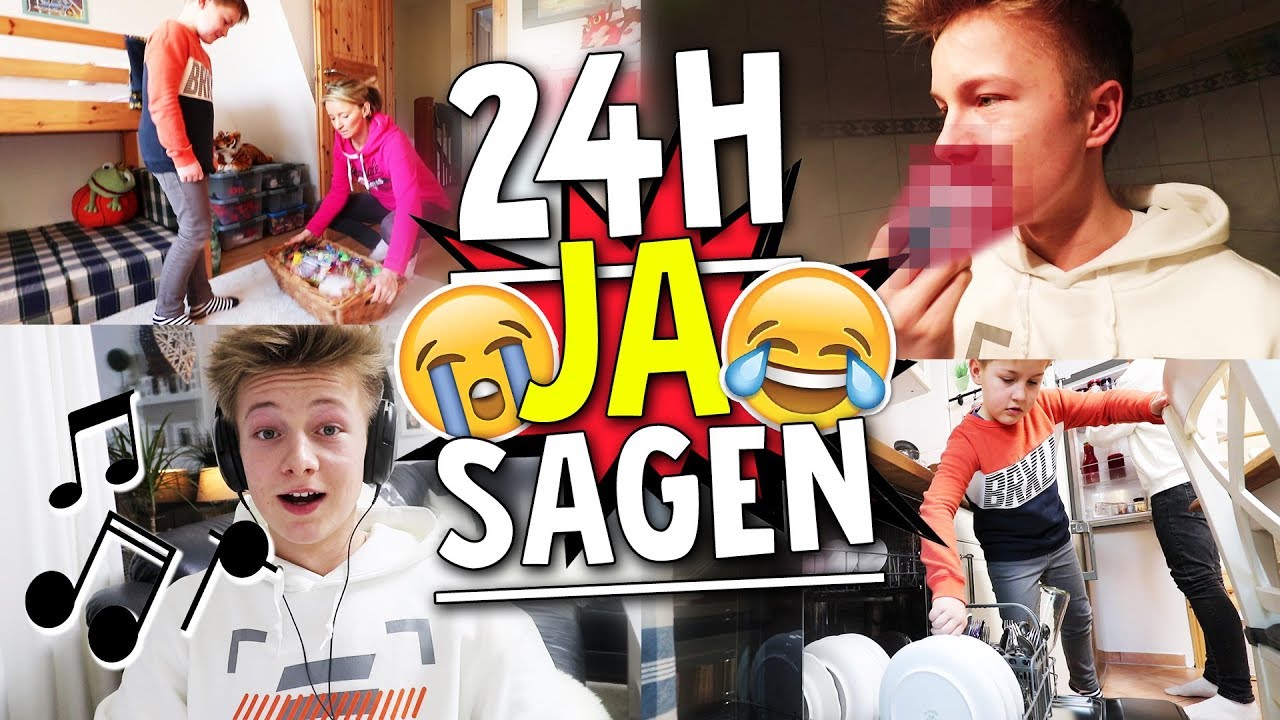 1 Tag JA SAGEN Challenge! Max rappt im Musikvideo 😂 TipTapTube 😁 Familienkanal 👨&zwj;👩&zwj;👦&zwj;👦
