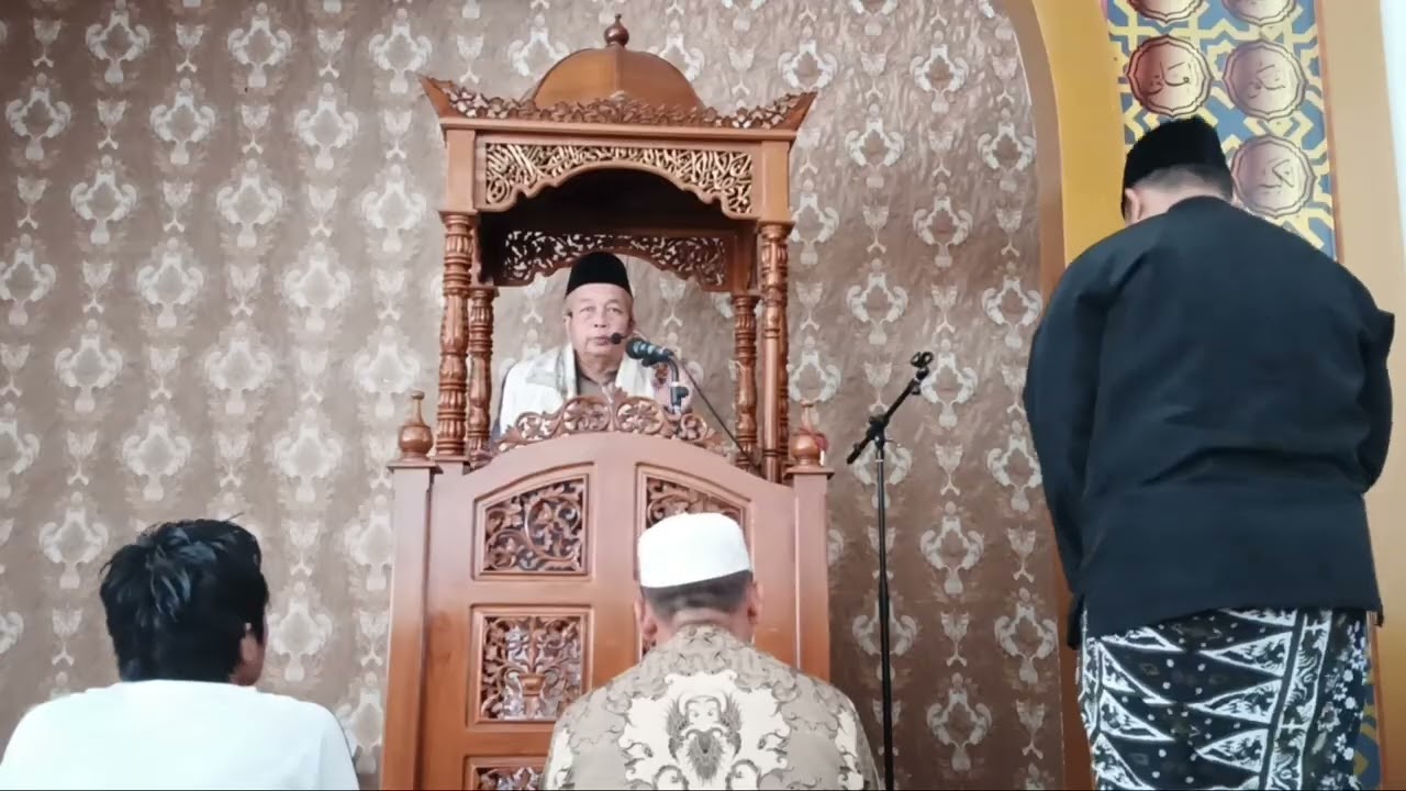 Adzan merdu menyambut khotib naik mimbar oleh ustad A WAHYU masjid nurulhikmah 10-10-2025 @rohman834
