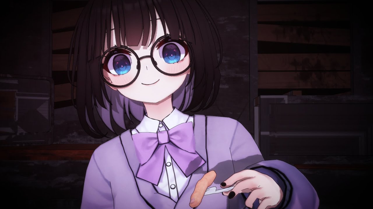 【Fake Visual Novel】What does it feel like to eat your own flesh&hellip;senpai&hellip;?(Kitazawa yui)(GORE WARNING)