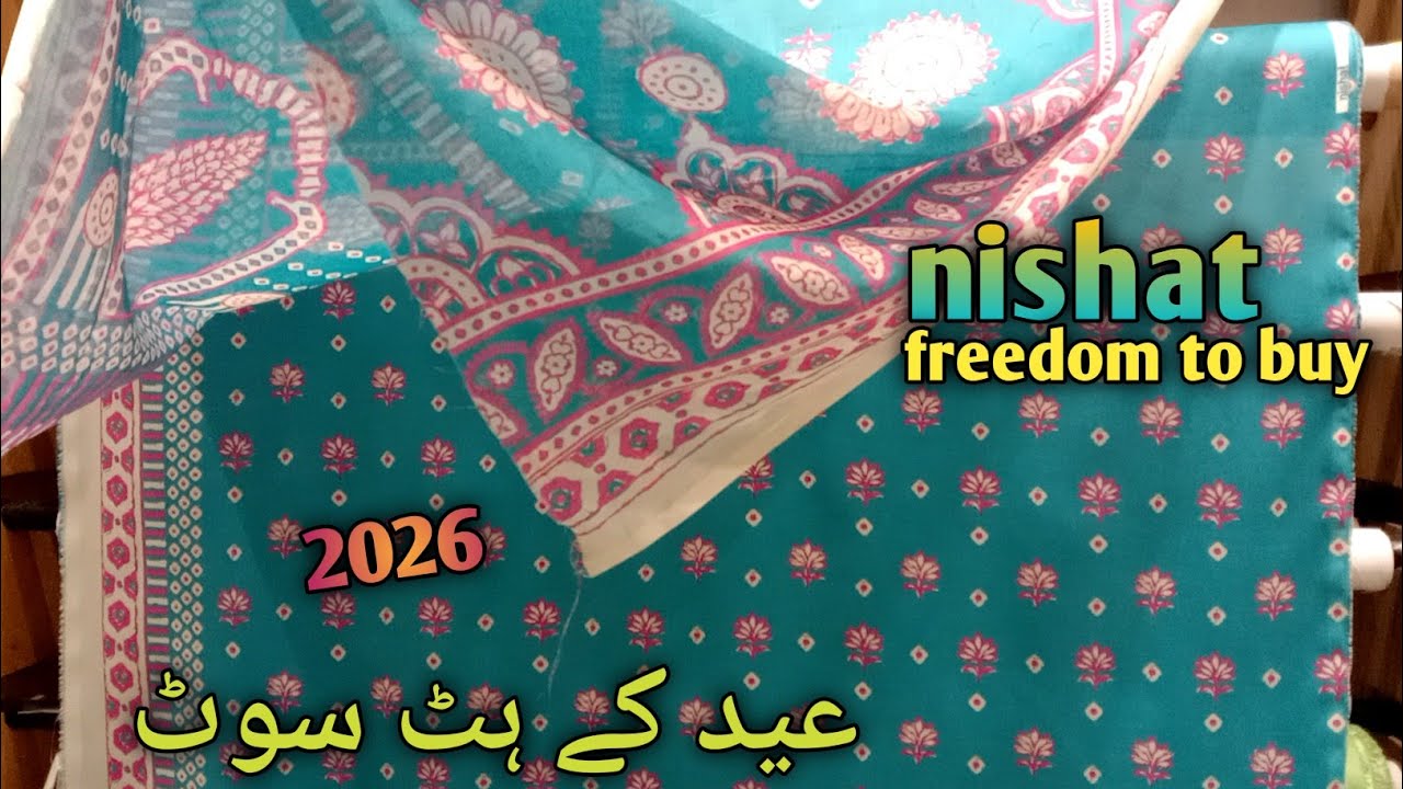 Nishat freedom to buy summer collection 2026😍🥰// nishat printed lawn collection 2026💥♥️