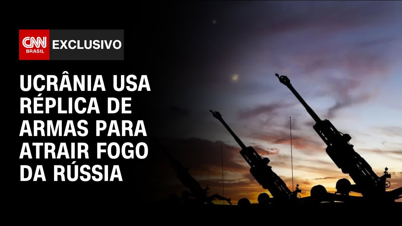 Ucr&acirc;nia usa r&eacute;plica de armas para atrair fogo da R&uacute;ssia | CNN PRIME TIME