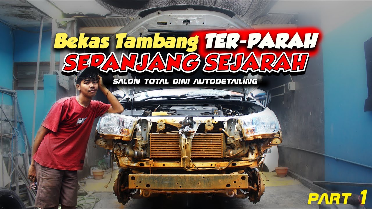 TOYOTA HILUX PALING REMUK SEDUNIA, Salon Total plus Anti Karat Mobil Bekas Tambang Part 1