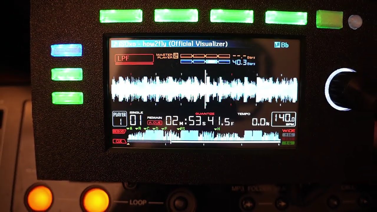 Full Demo of the CDJ 1000 New life Project - Reborn 2025