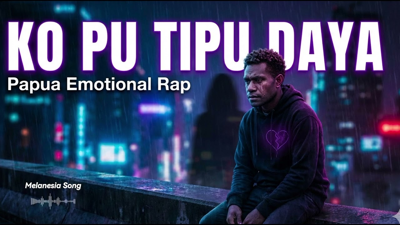 KO PU TIPU DAYA 💔 Papua Slow Rap | Lagu Sakit Hati Timur