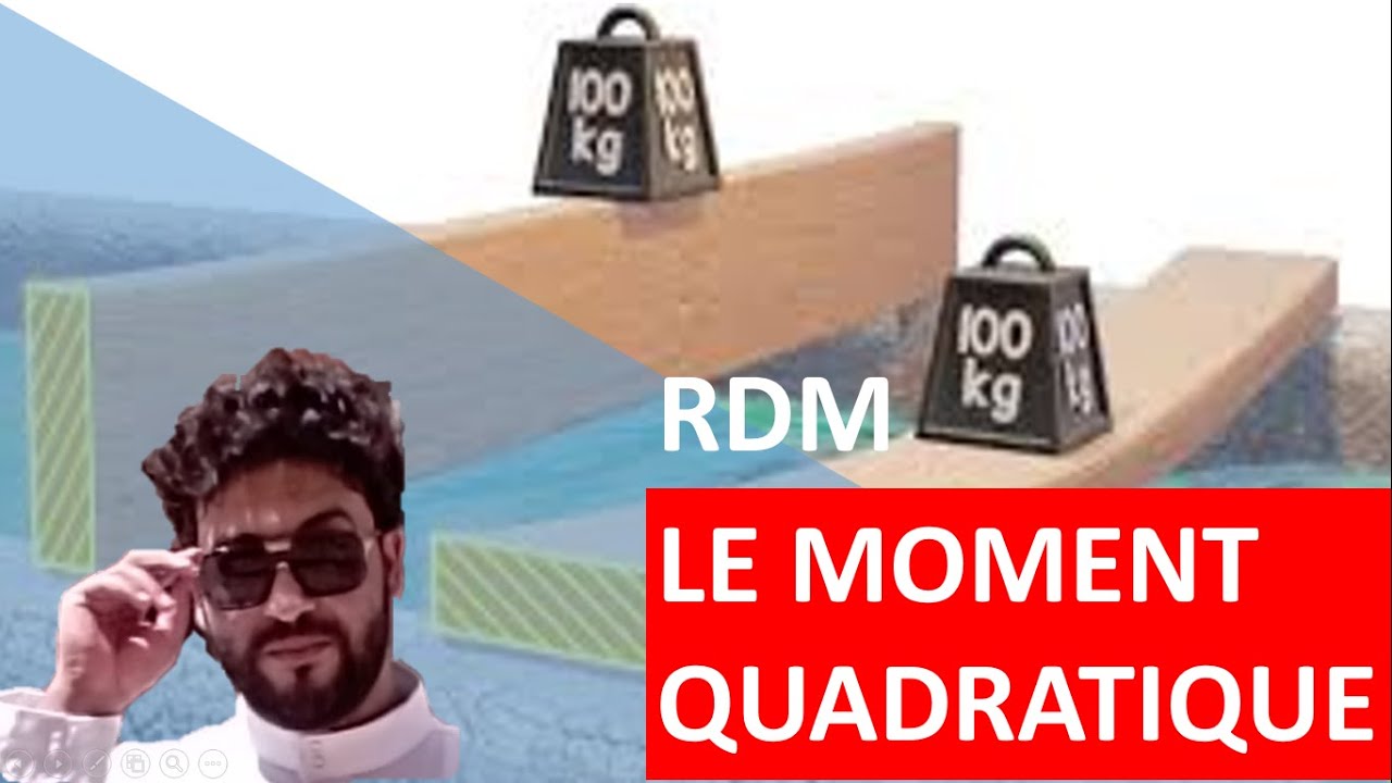 RDM CH B Les caractéristiques géométriques d'une section / Le moment quadratique
