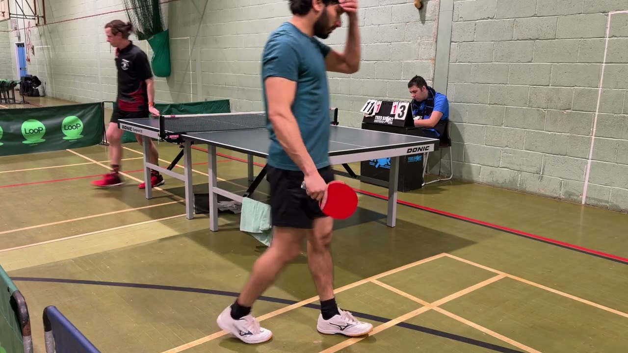 Rory Scott Vs Abdullah Ubaidullah Horsham Spinners TTC 2 Star Burgess Hill Over 18s Quarter Final