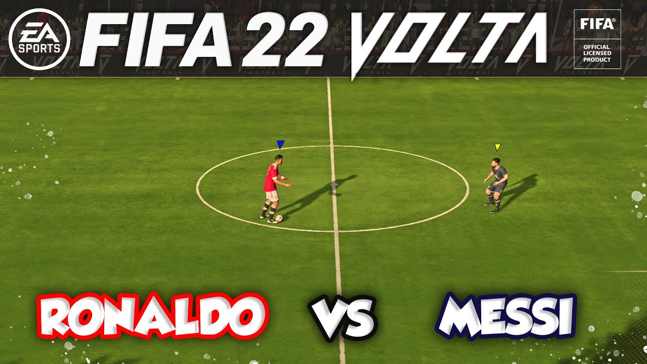 FIFA 22 VOLTA GAMEPLAY | RONALDO VS MESSI (1vs1) & Penalty Shootout
