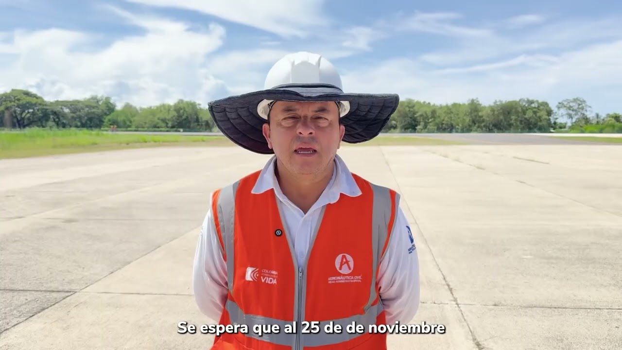 Avanzan las obras en el Aeropuerto Golfo de Morrosquillo (Tolú)