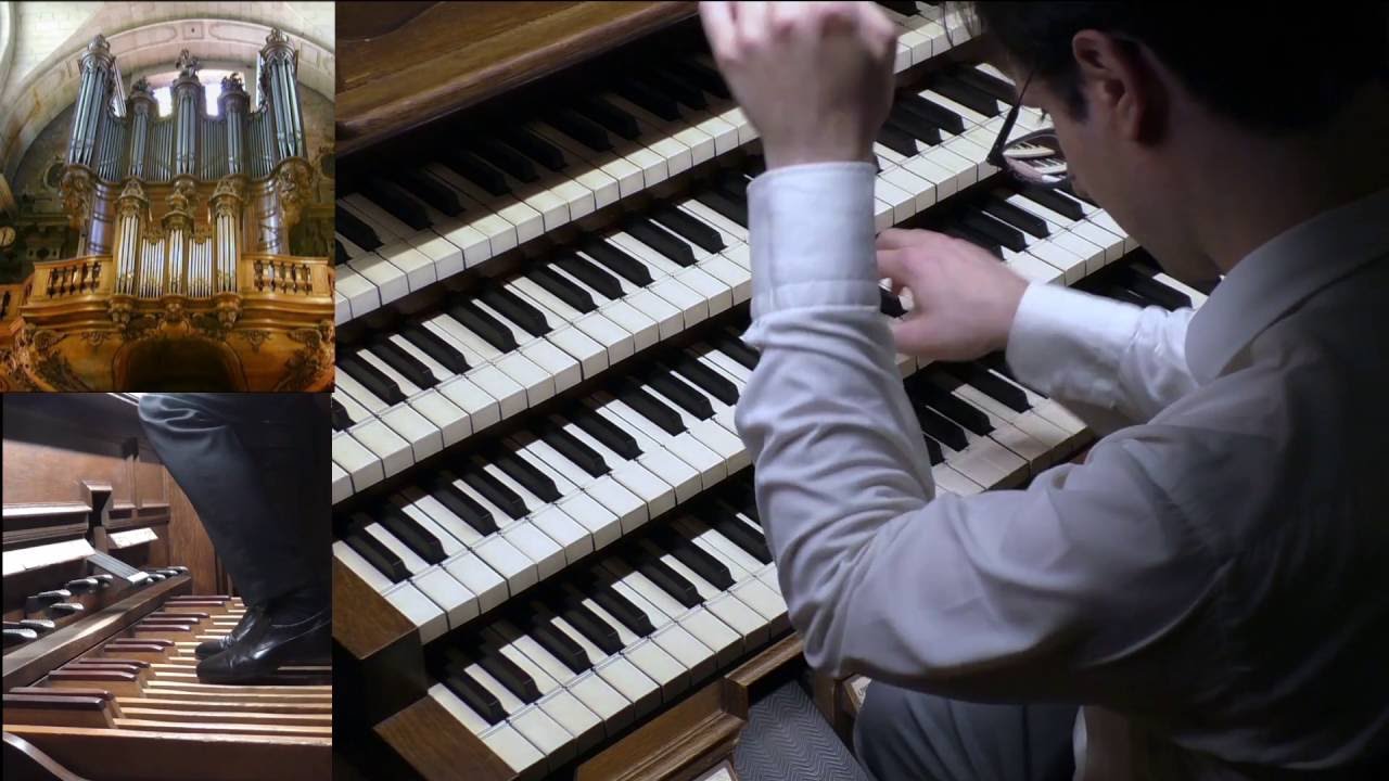 David Cassan à l'orgue de la Basilique Notre-Dame-des-Victoires Paris II - Concerto improvisé