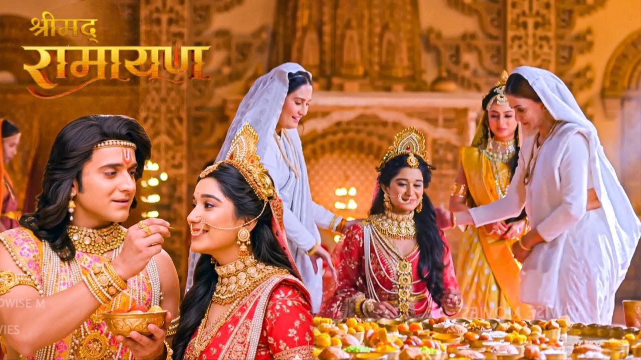 श्रीराम ने माता सीता को अपने हाथों से खिलाया भोजन ! || Shrimad Ramayan | Full Episode ||