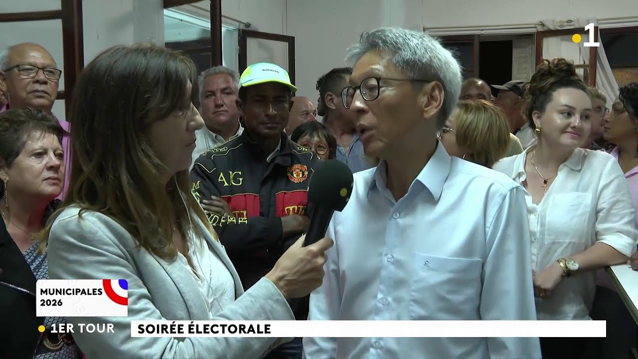 Municipales-Le Tampon: Patrice Thien-Ah-Koon en tête et qualifié pour le 2ème tour