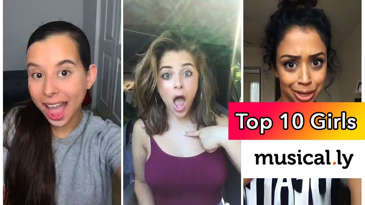 Top 10 Girls of August 2016 | The Best Musical.ly Compilations
