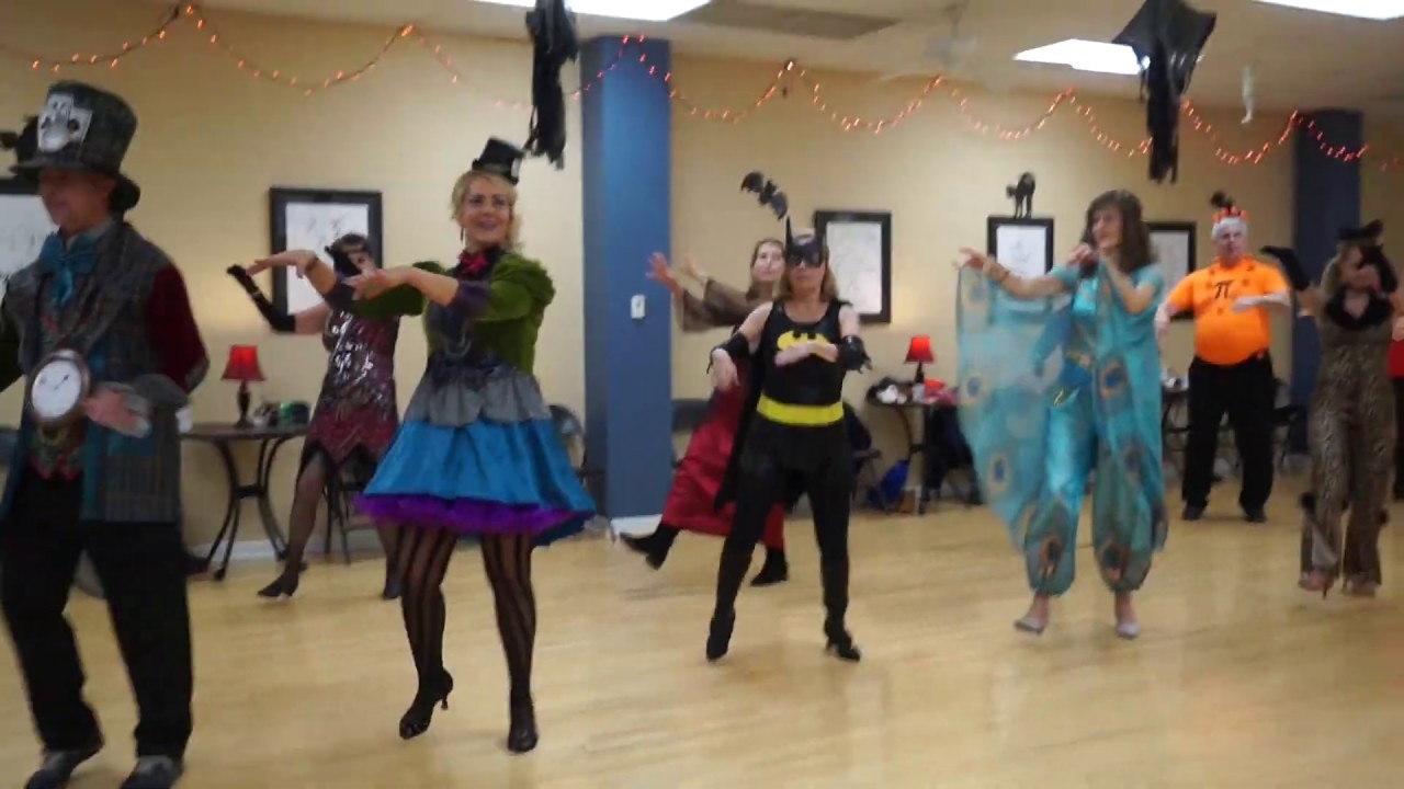 The Best Addams Family Line Dance with Arm Styling