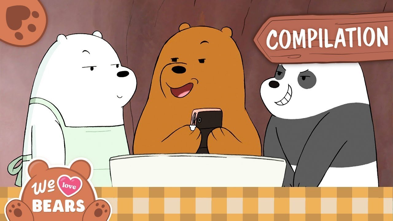 One Hour of We Bare Bears and We Baby Bears in 4K | Perfect for Watching on TV | We Love Bears