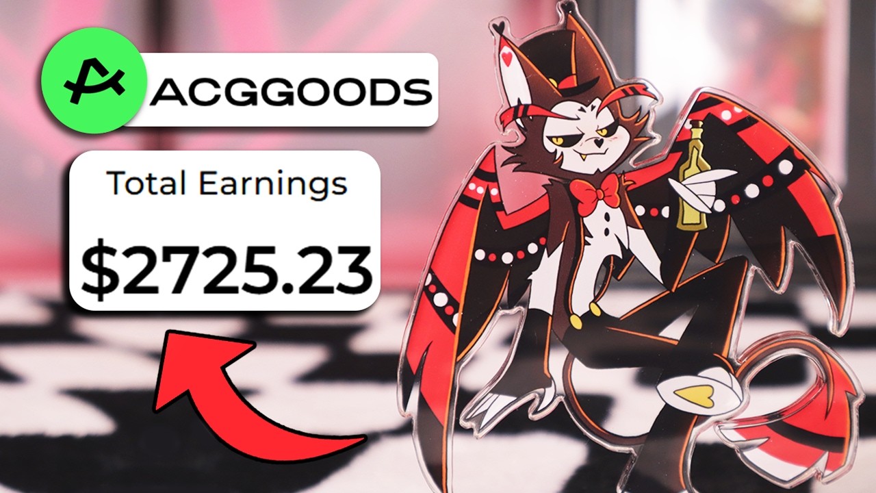 How We Sold Our Art for the First Time (Acggoods an HONEST review)