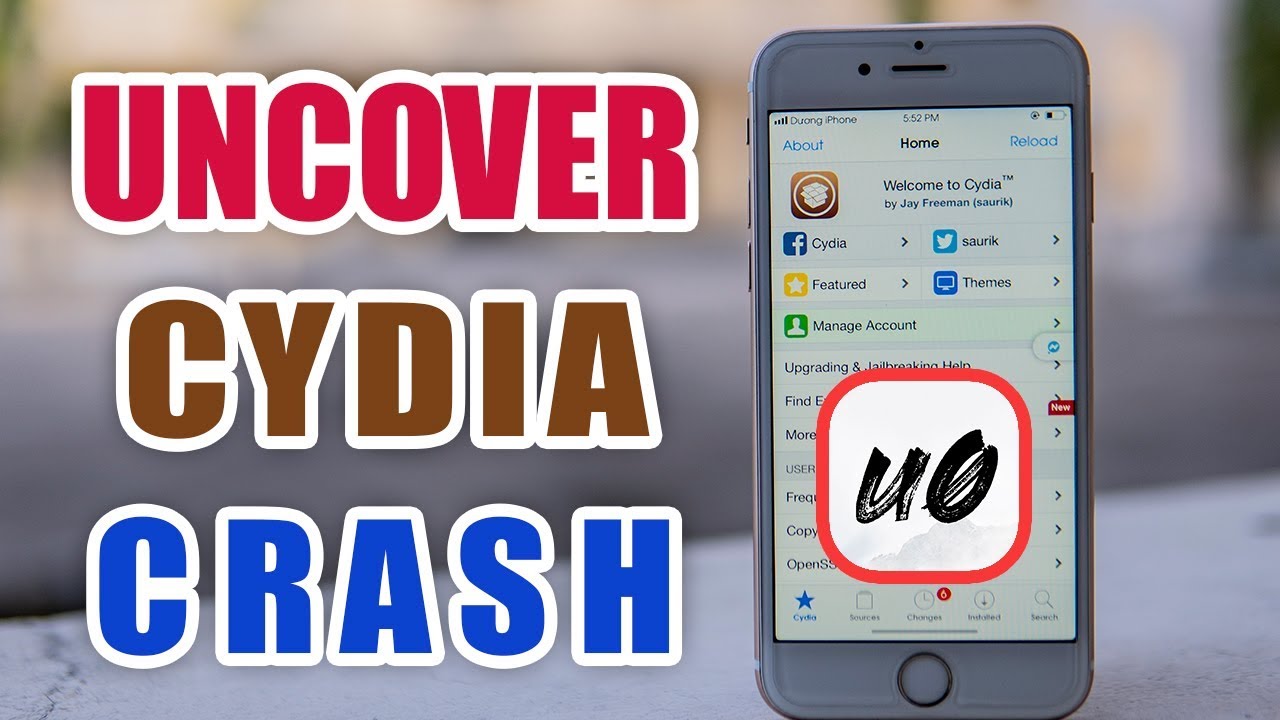 Uncover bị lỗi, cydia bị văng và cách xử lý - Dương iPhone