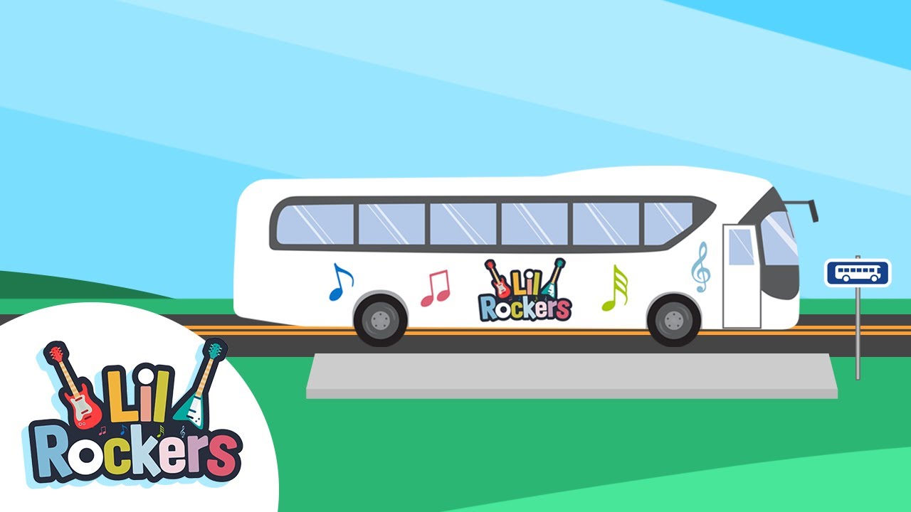 Wheels On The Bus | @LilRockers Kids Songs