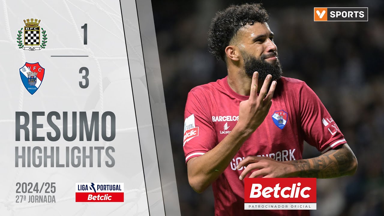 Resumo: Boavista 1-3 Gil Vicente (Liga 24/25 #27)