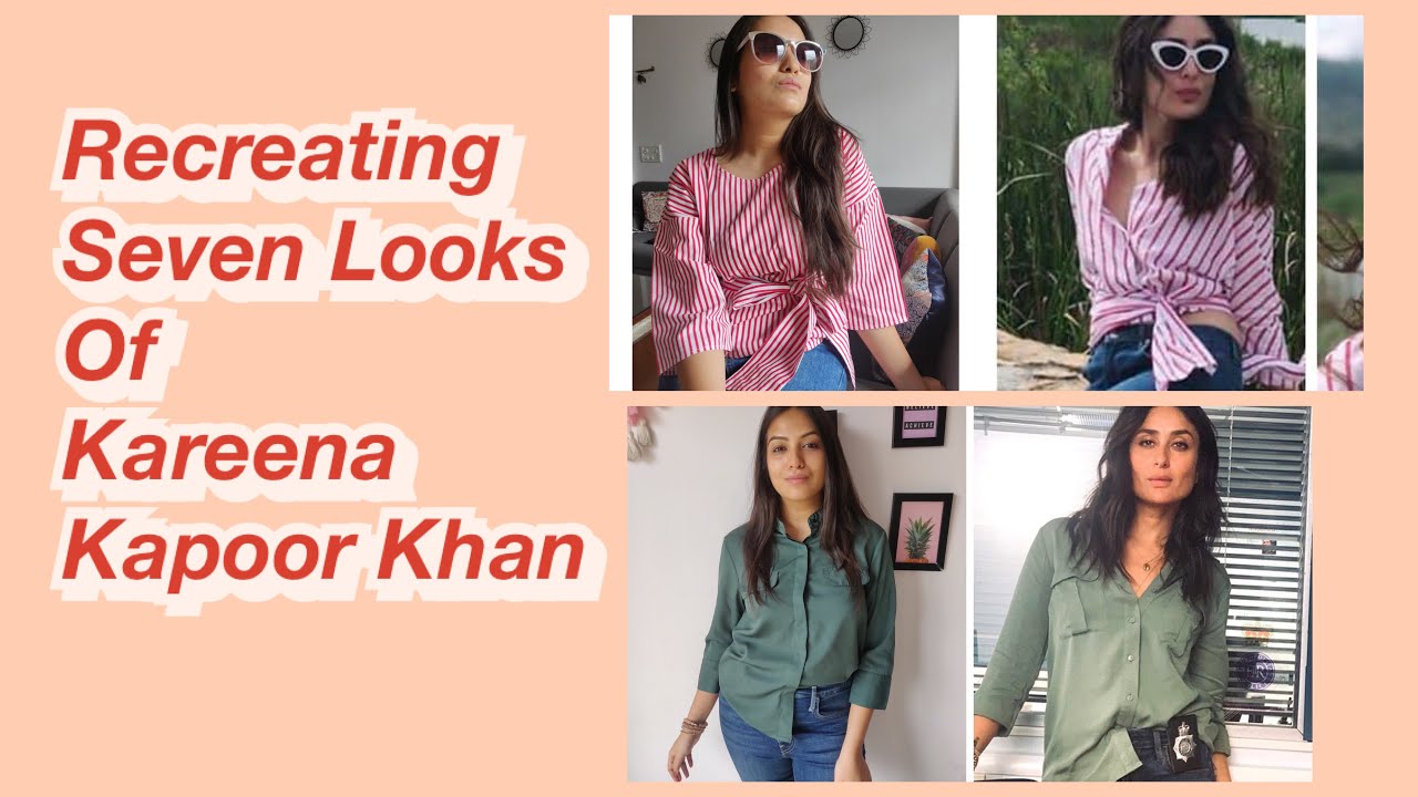 Re-creating Few Styles Of Kareena Kapoor Khan | Taking Style Inspiration From KKK | Mini Choudhary