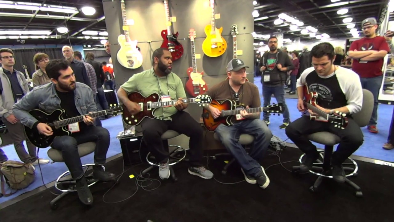 Collings All-Star Electric Jam - NAMM 2017 - Part 2
