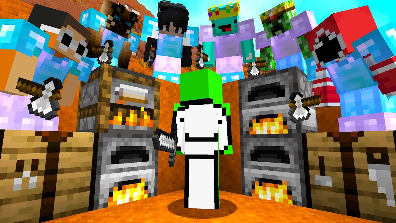 Minecraft Speedrunner VS 6 Hunters FINALE REMATCH | But It&rsquo;s Fan-Made :]