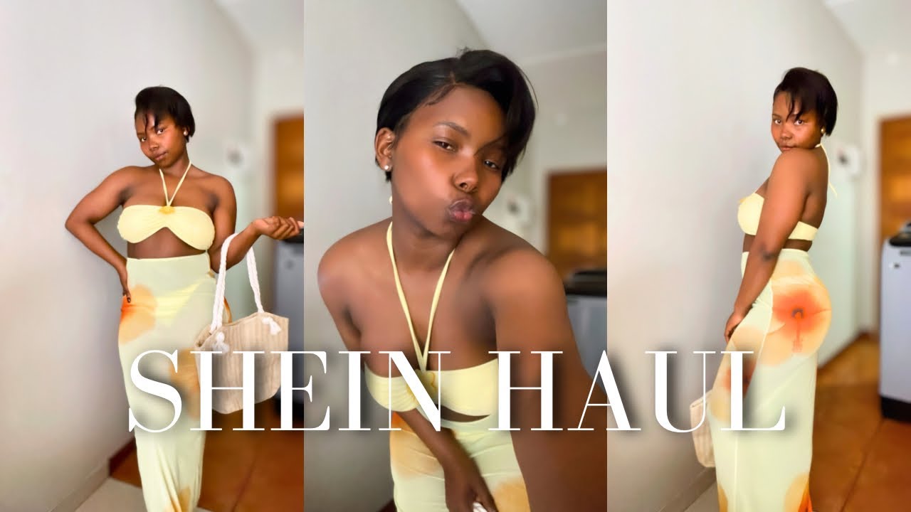 SHEIN TRY ON HAUL/ South African YouTuber  #sheinhaul #road500subs 