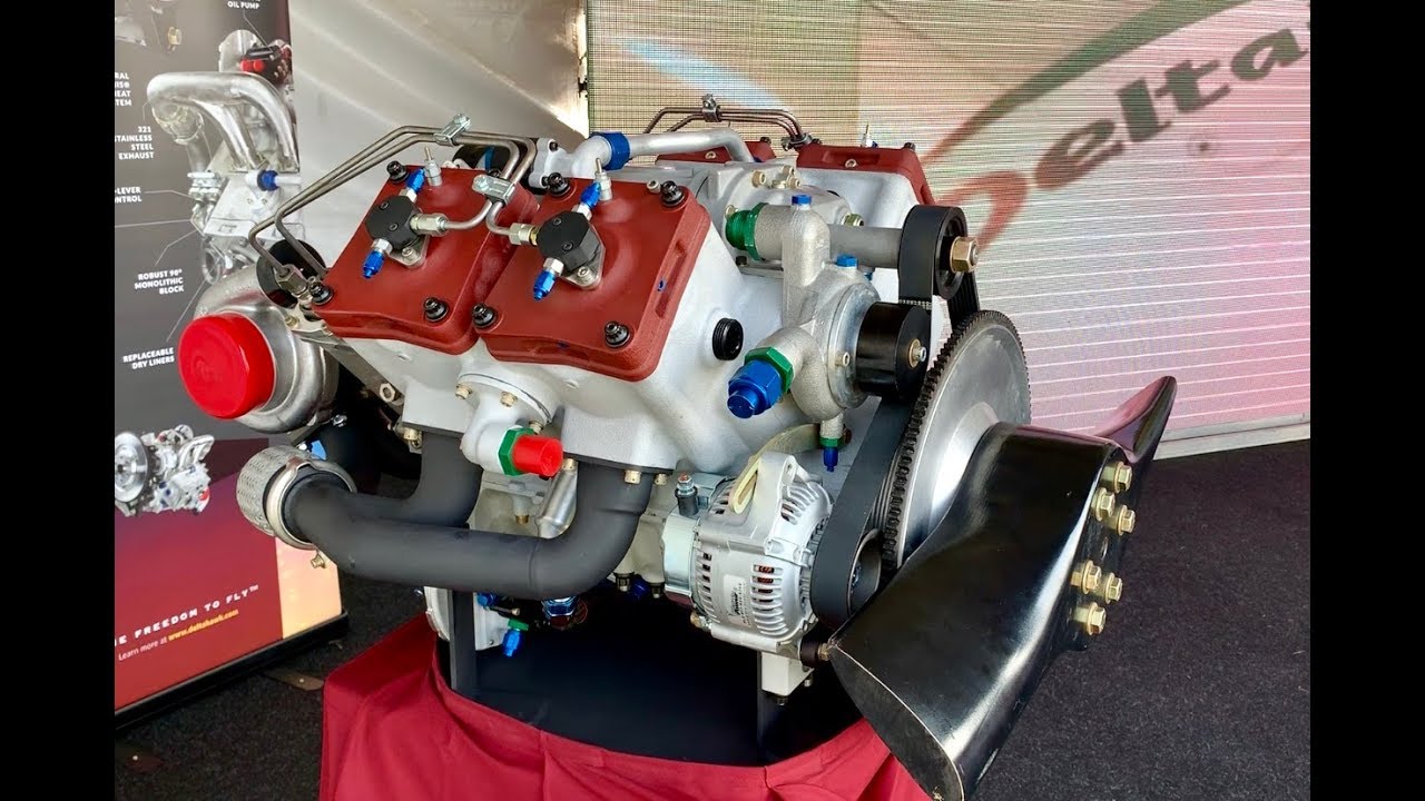DeltaHawk Jet Fueled Piston Engine Update
