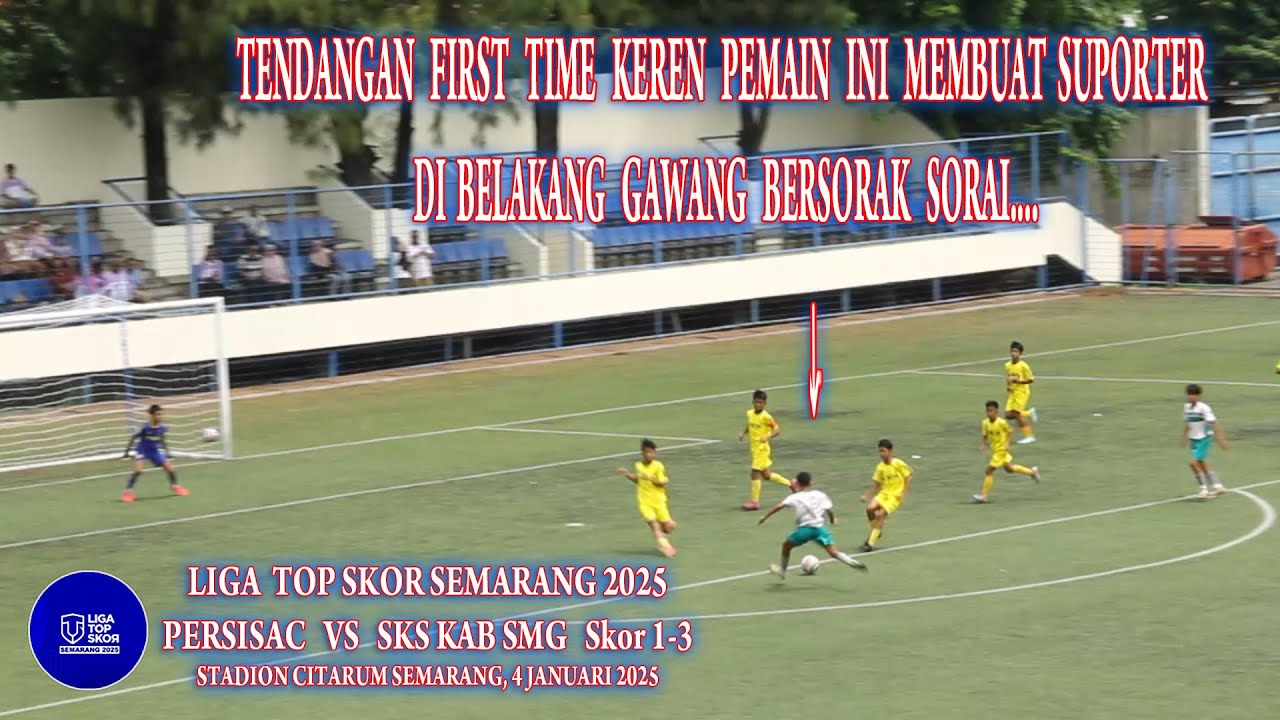 LIGA TOP SKOR SEMARANG 2025 KU 2011 ANTARA (PERSISAC VS SKS KAB SEMARANG) SKOR 1-3 TOP SCORE LEAGUE