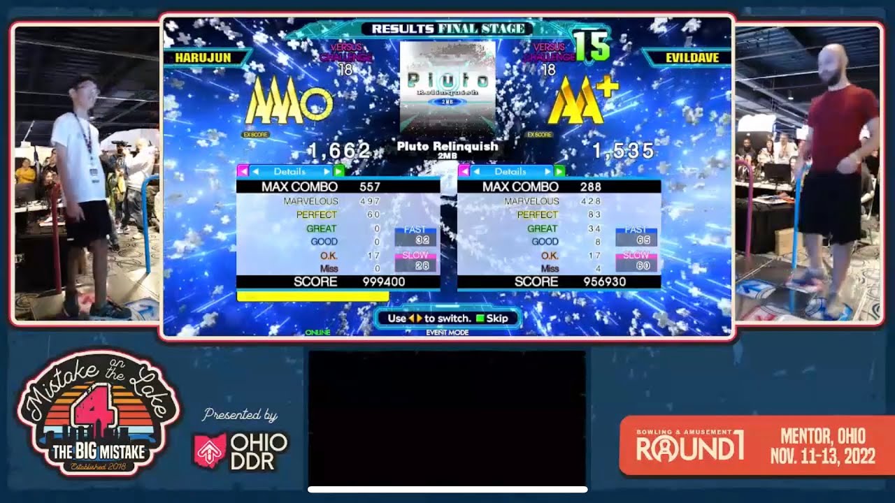[MotL 4] harujun plays Mistake on the Lake 4 DDR Singles Tournament!! (Got Pluto Relinquish CSP PFC)