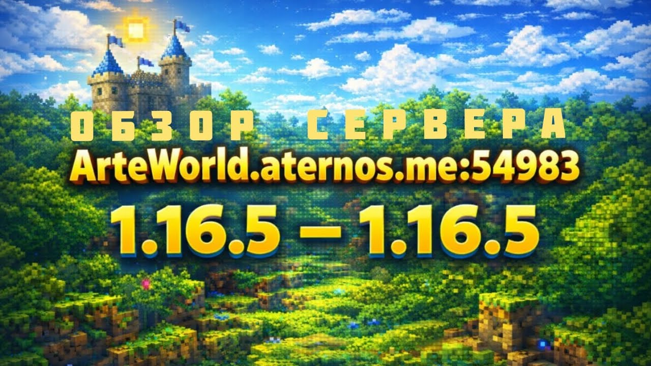 Обзор сервера ArteWorld (бета тестирование)