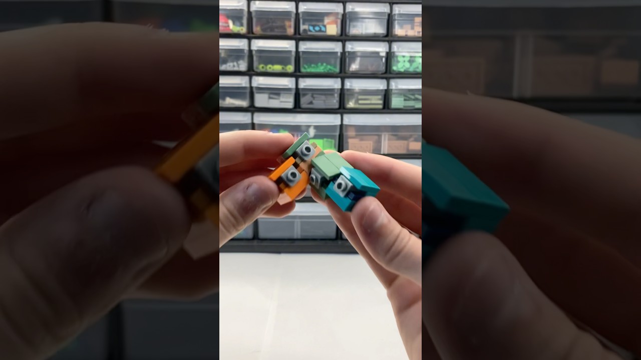 LEGO Minecraft copper chests!
