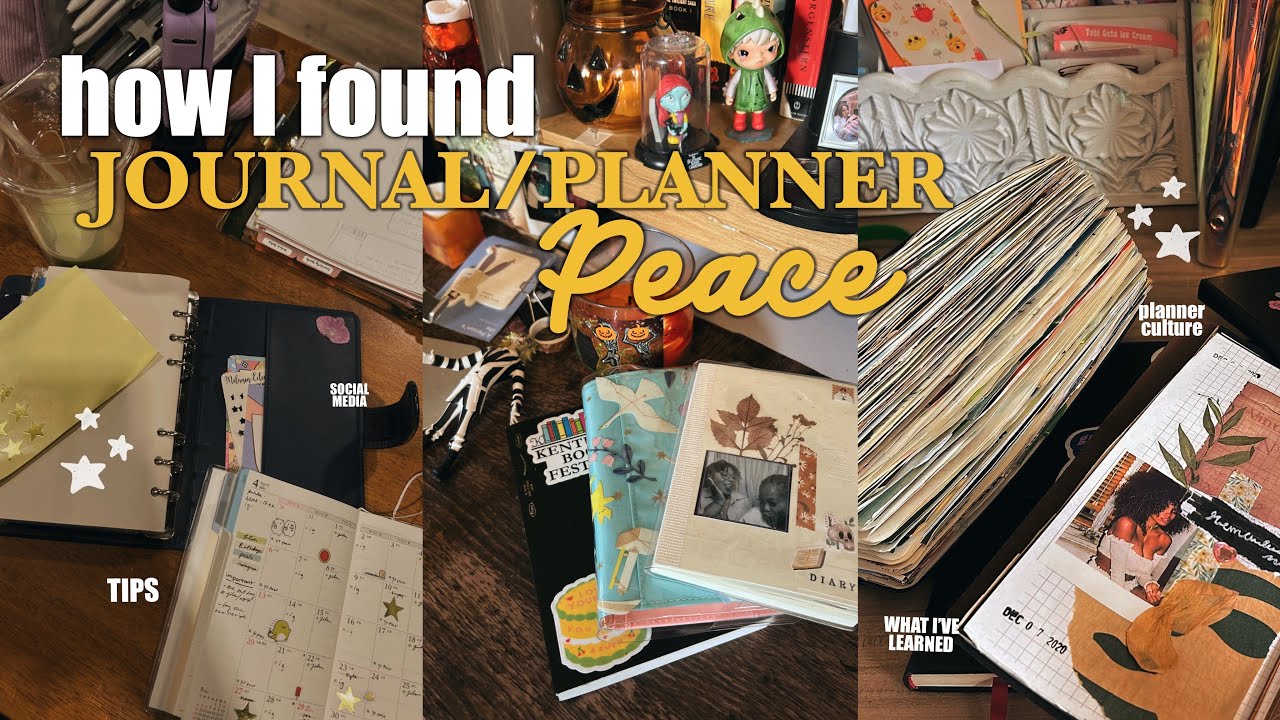 Journal/Planner Peace How I Found My Perfect System (After Years of Searching)