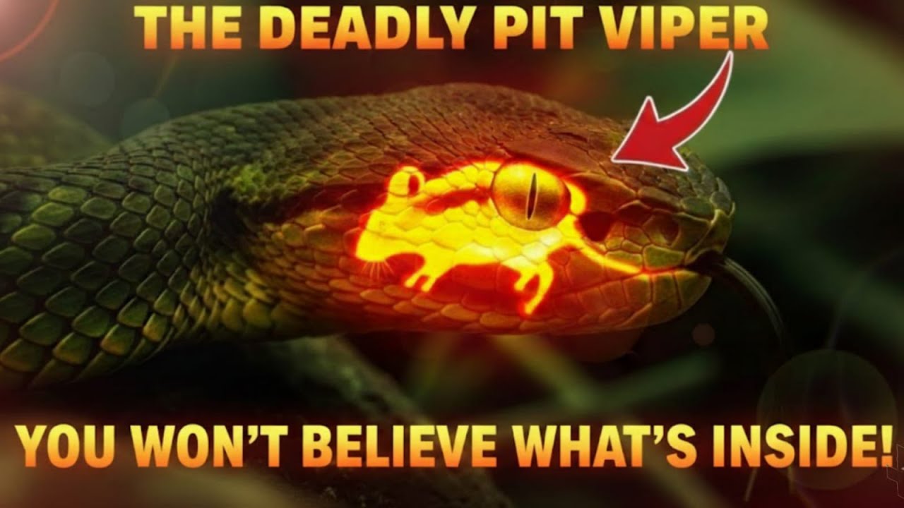 The Silent Hunters | How Pit Vipers See Heat in the Dark