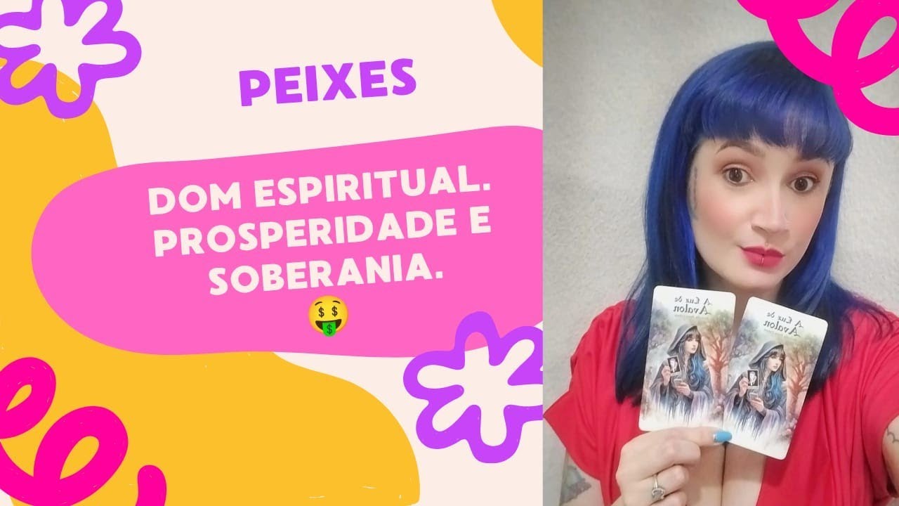 🧚🏻‍♀️♓ PEIXES - DOM ESPIRITUAL - PROSPERIDADE E SOBERANA 🤑