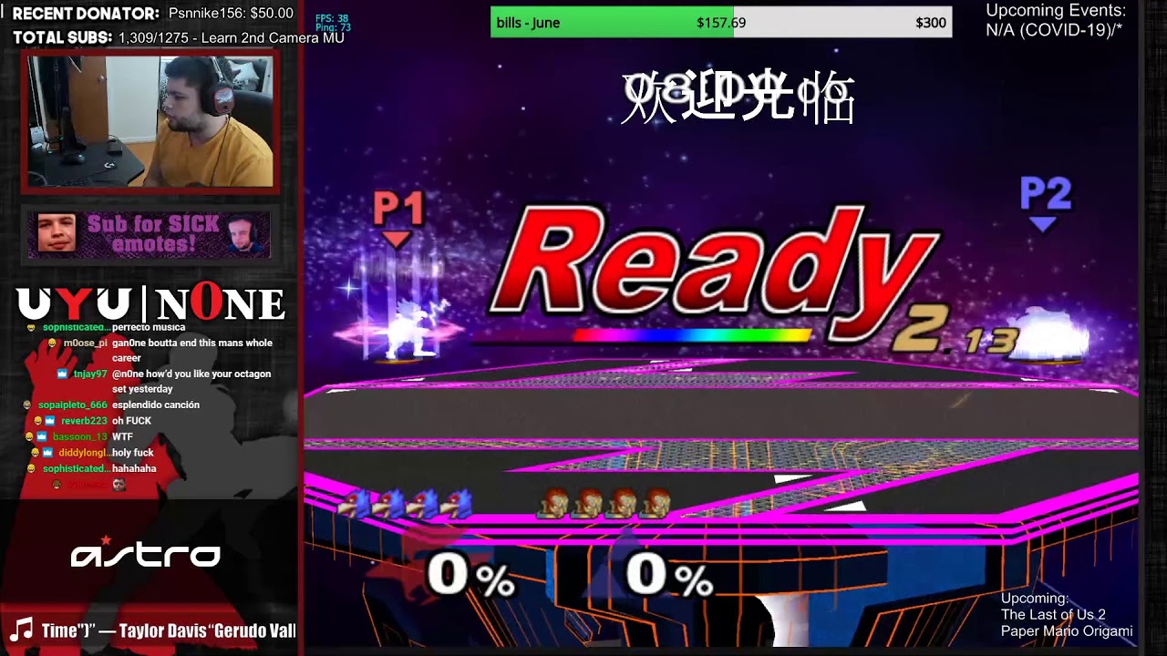 n0ne (Ganondorf) vs Ginger - Grand Finals - Rona Rumble MW V