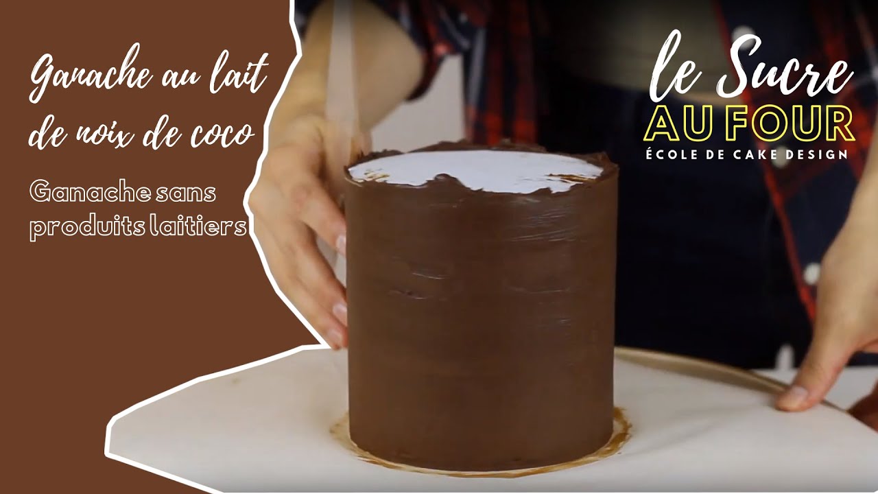 Tutoriel ganache au lait de coco (vegane)
