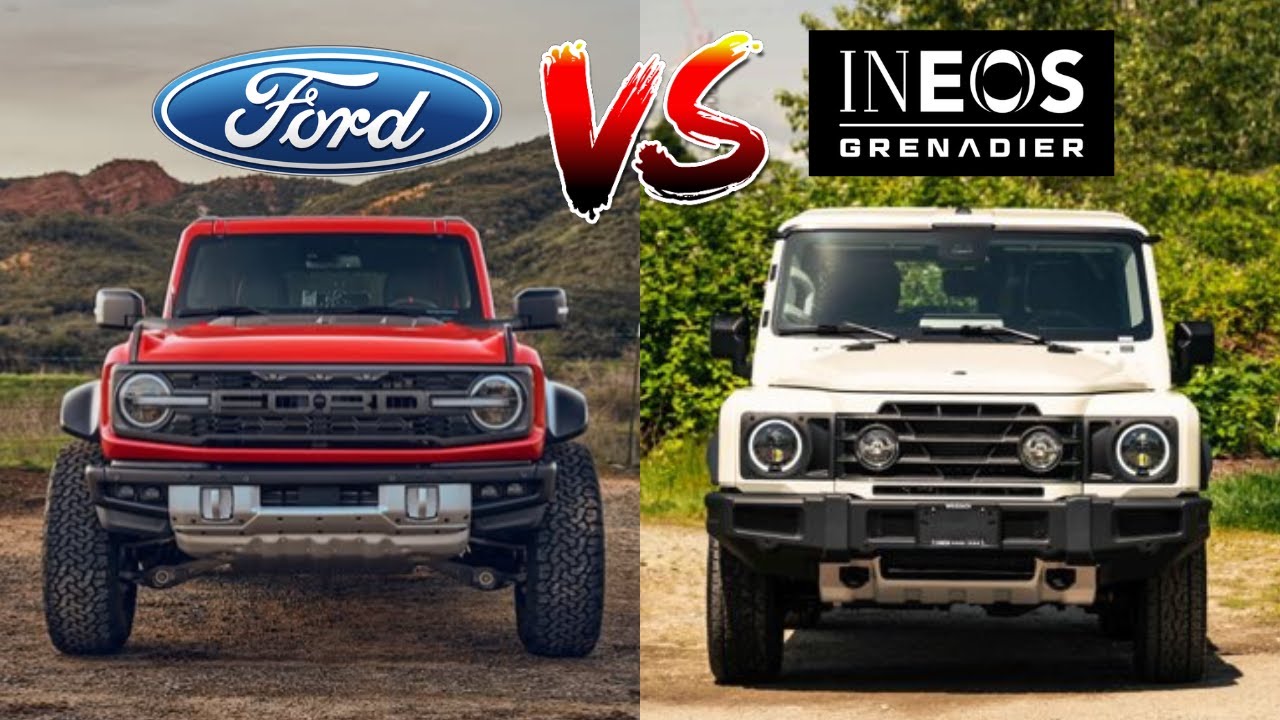 Ineos Grenadier 2025 против Ford Bronco Raptor 2025 года | Решающая битва на бездорожье