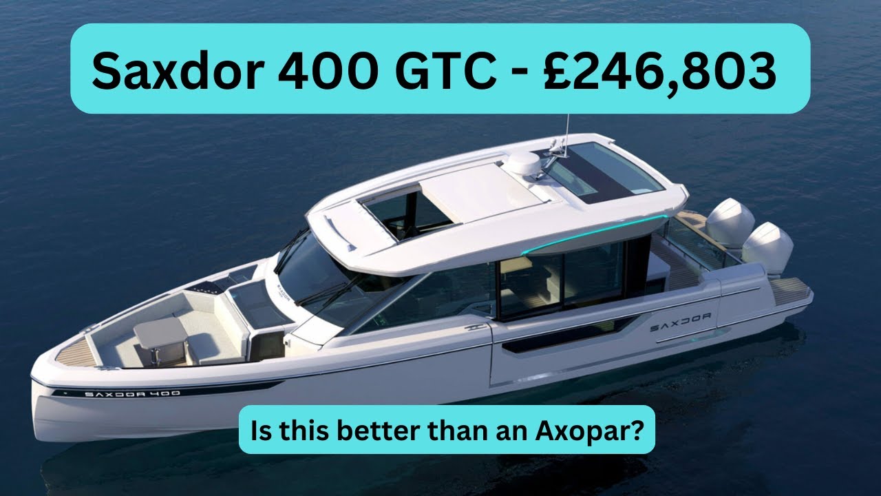 Экскурсия на лодке — Saxdor 400 GTC — 246 803 фунтов стерлингов / Лучше, чем Axopar?
