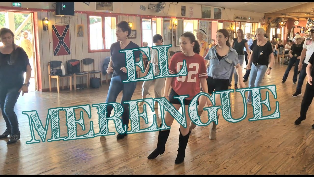 EL MERENGUE Line dance au Gibson's hall le 18 Mai 2025.