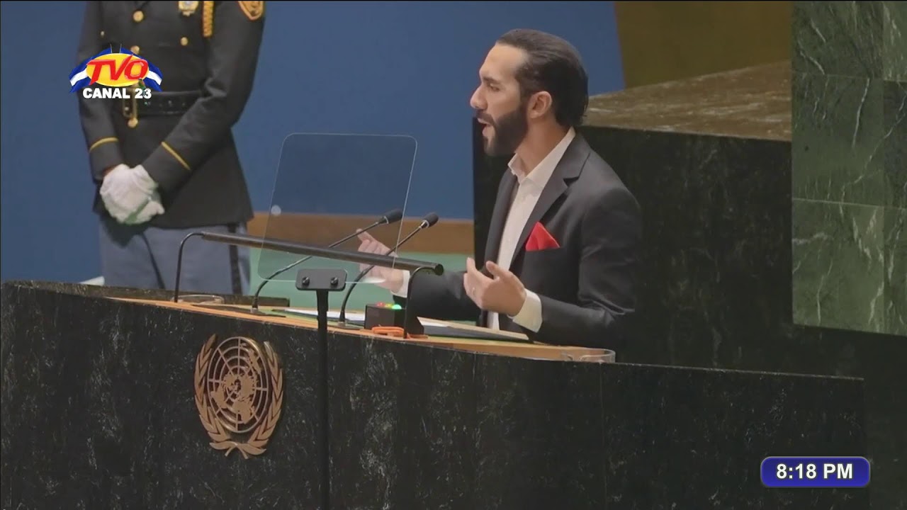 NAYIB BUKELE EN LA ONU 19SEP2023