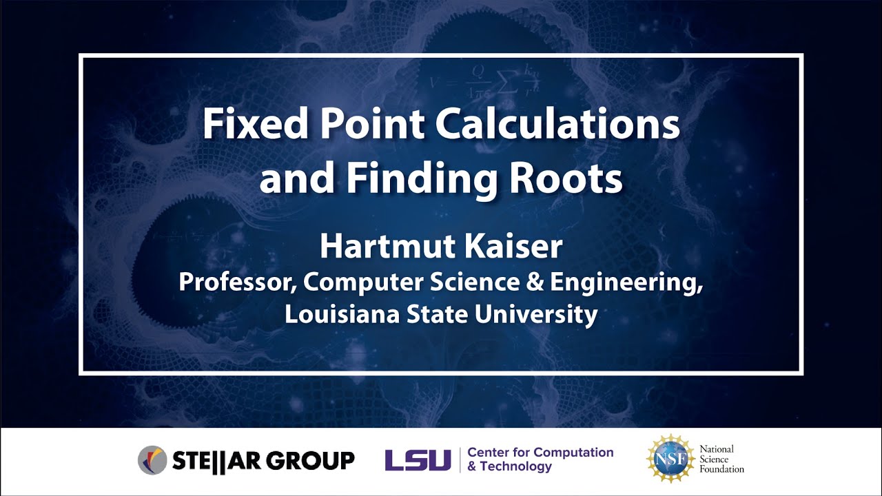 CSC4700-Fixed Point Calculations and Finding Roots